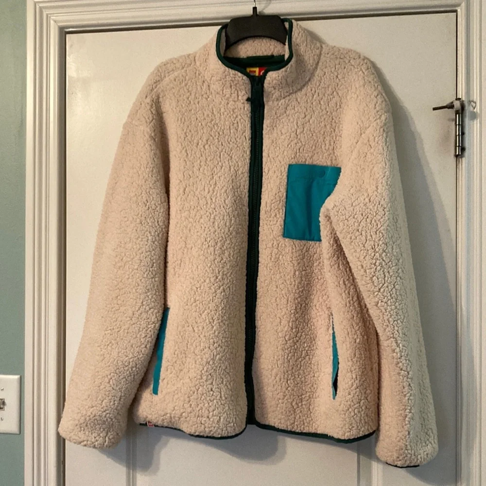 Men’s Sherpa LEGO jacket size Large - Picture 1 of 5